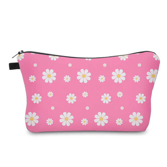 Pouch - Floral Pink Daisy