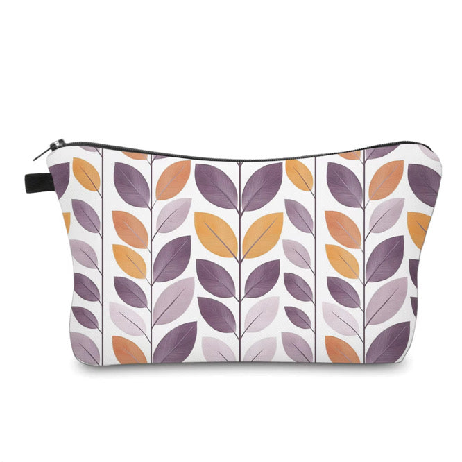 Pouch - Purple Orange Leaves