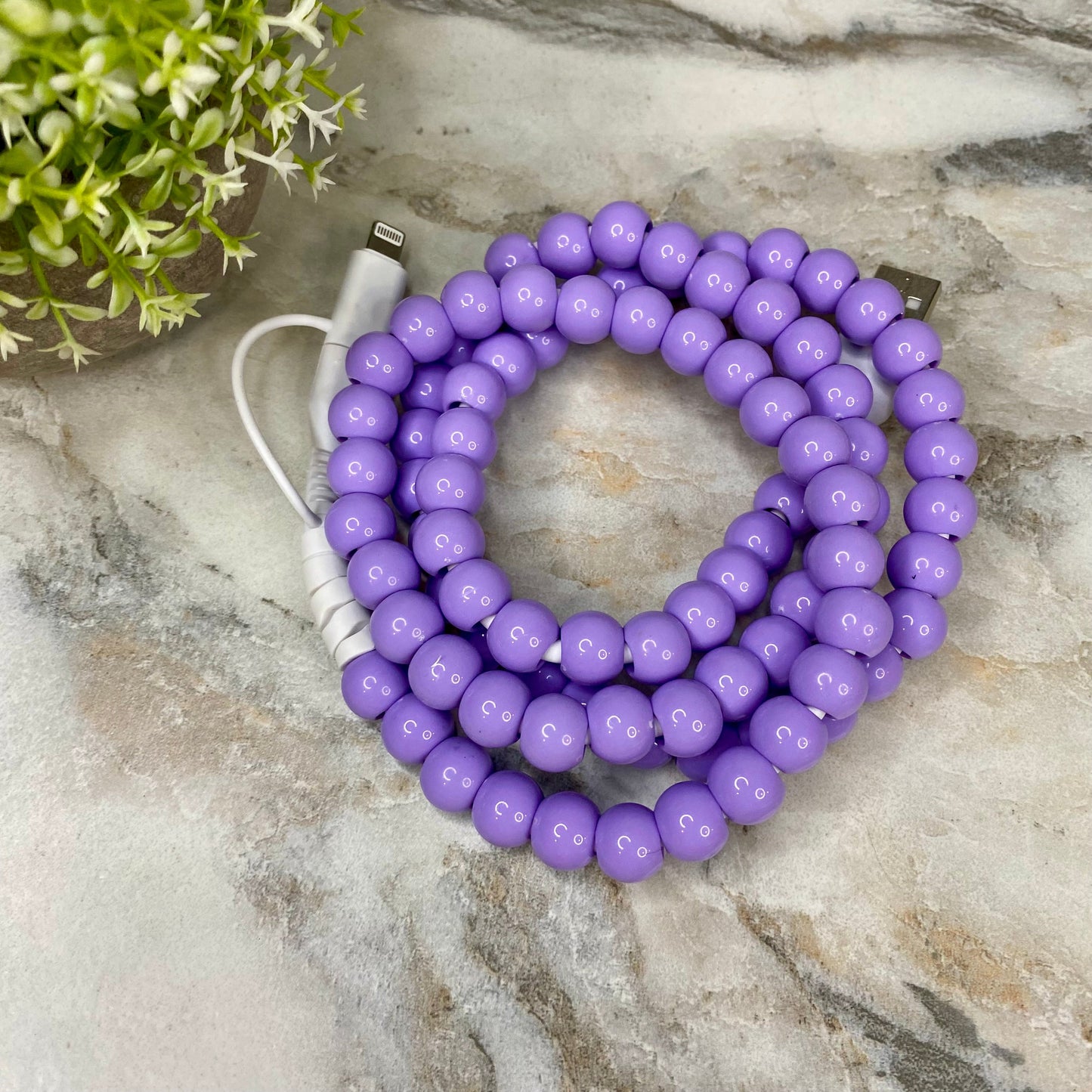 Charging Cord - Beaded #2 - PREORDER 9/18-9/21