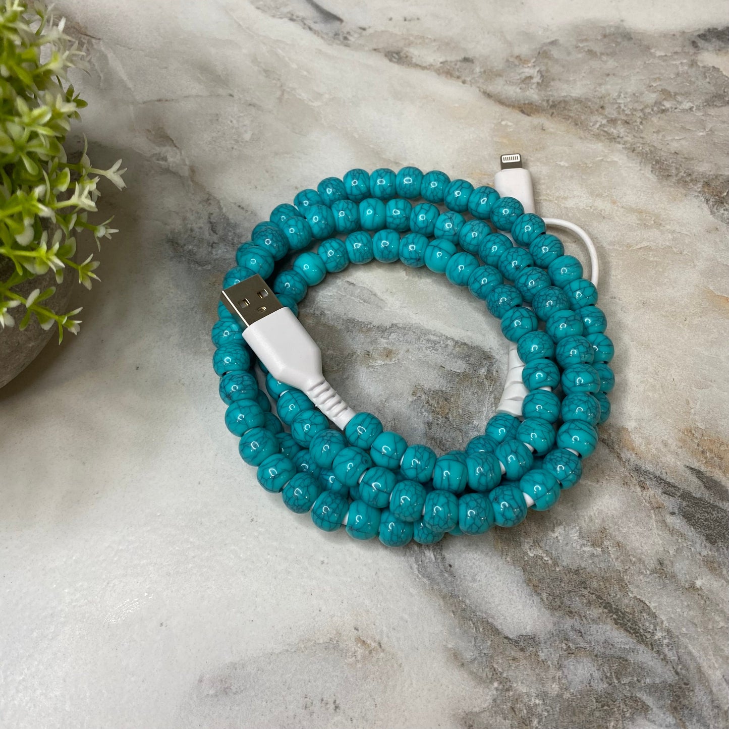 Charging Cord - Beaded #2 - PREORDER 9/18-9/21