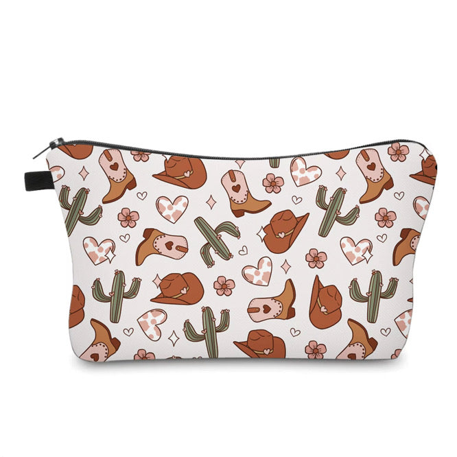 Pouch - Cowboy Boot Cactus