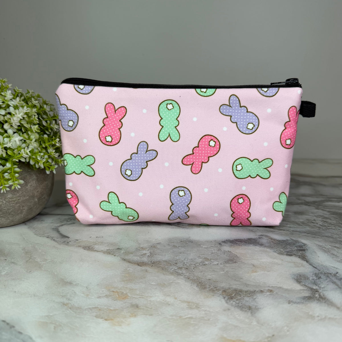 Pouch - Easter - Polka Dot Bunny