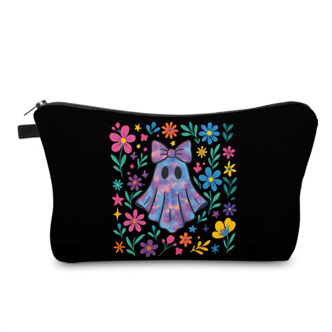 Pouch - Ghost Tie Dye Floral