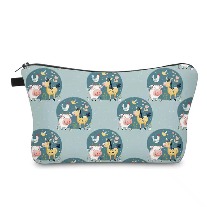Pouch - Farm Animals Circle