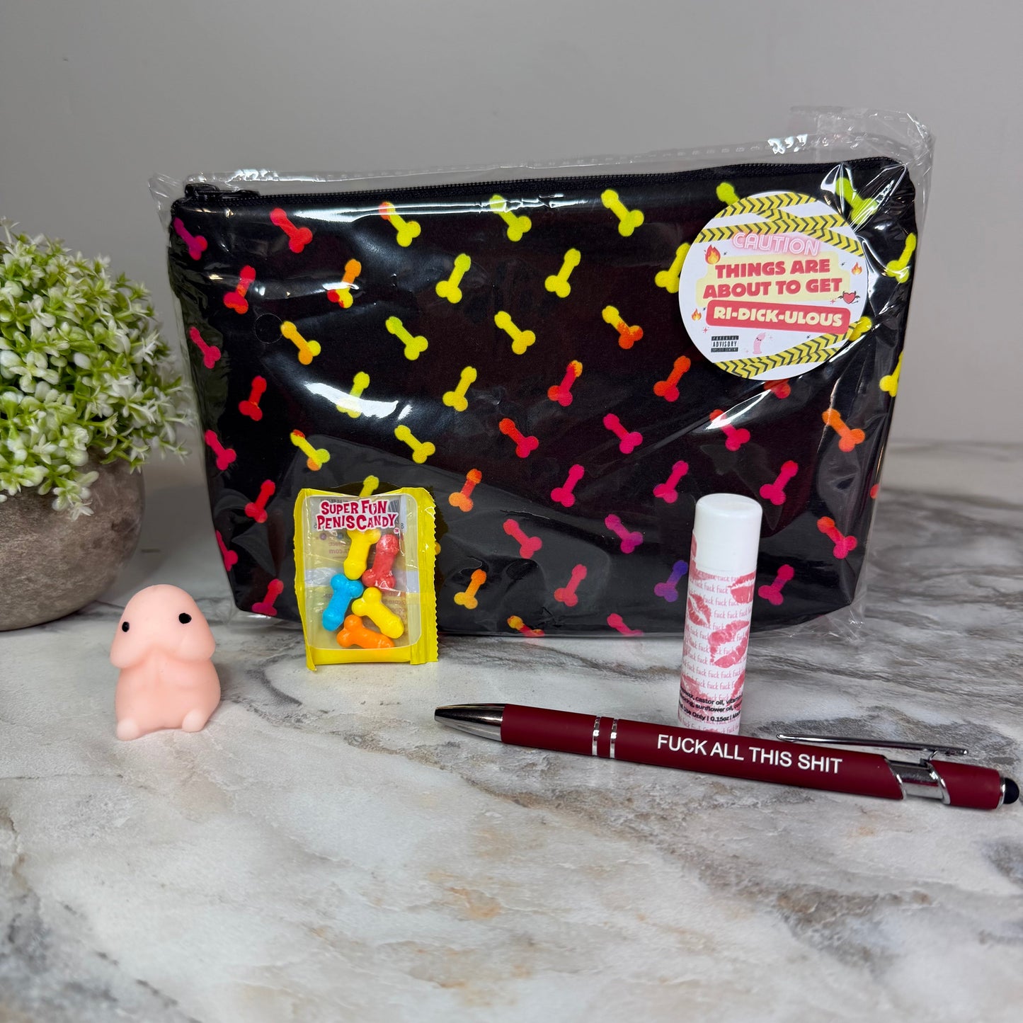 Bundled Set - Adult, Tiny Penis Rainbow