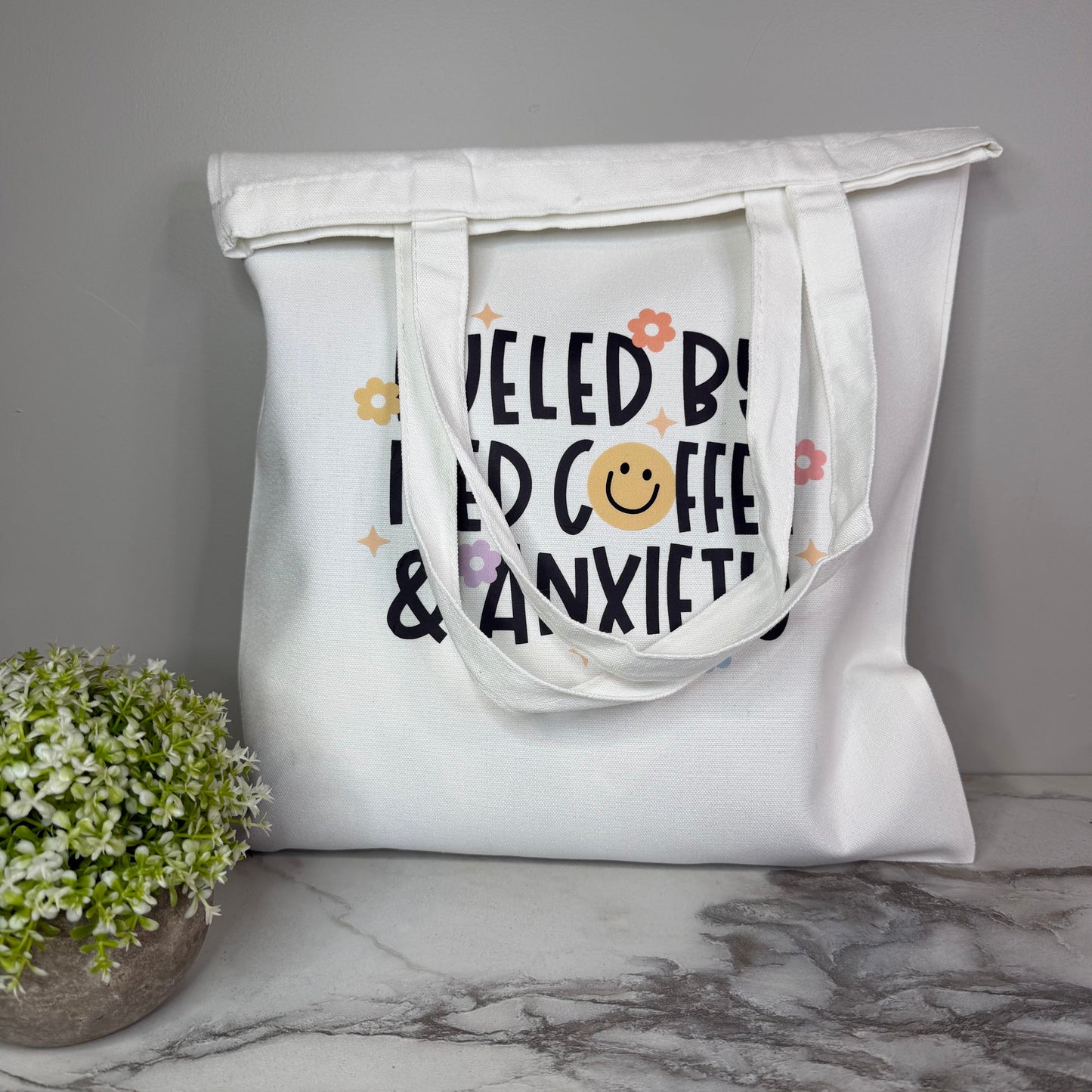 Tote Bag - Iced Coffee Anxiety