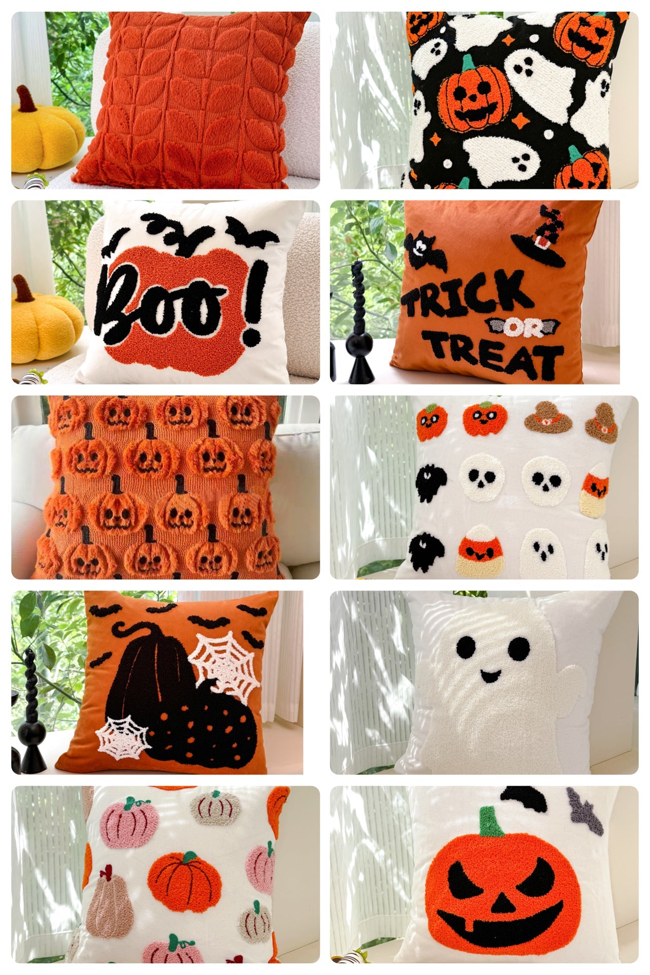 Pillow Cover - Halloween - PREORDER 8/31-9/2