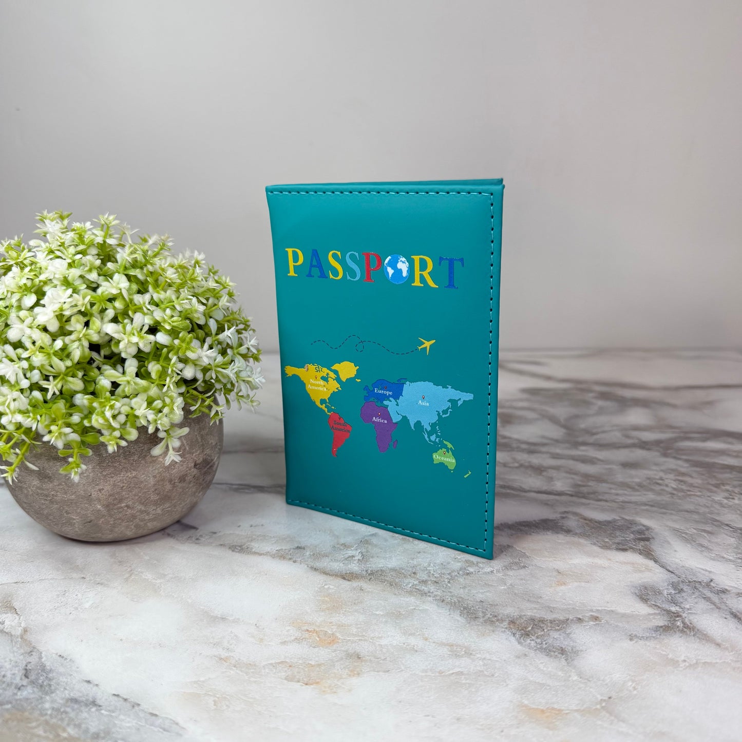 Passport Holder Wallet - Colorful