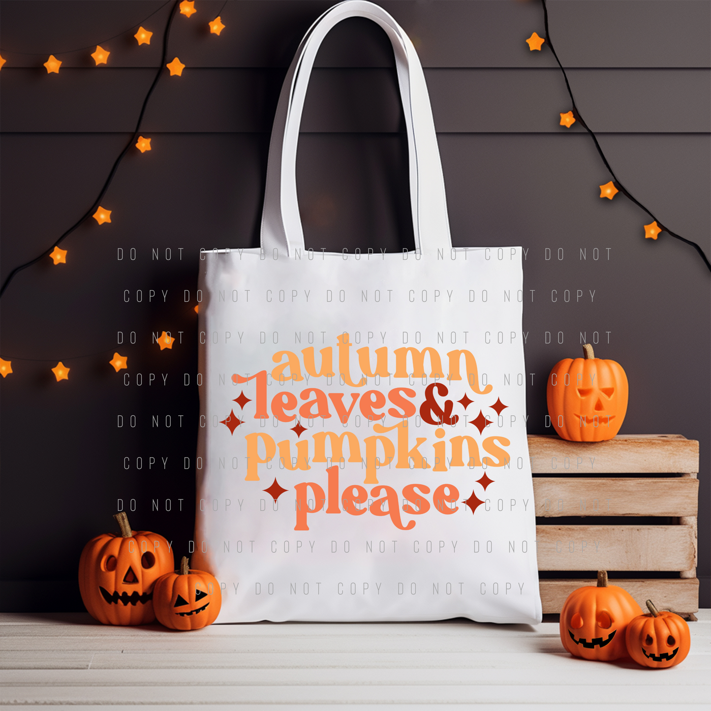 Tote Bag - Pumpkins Please