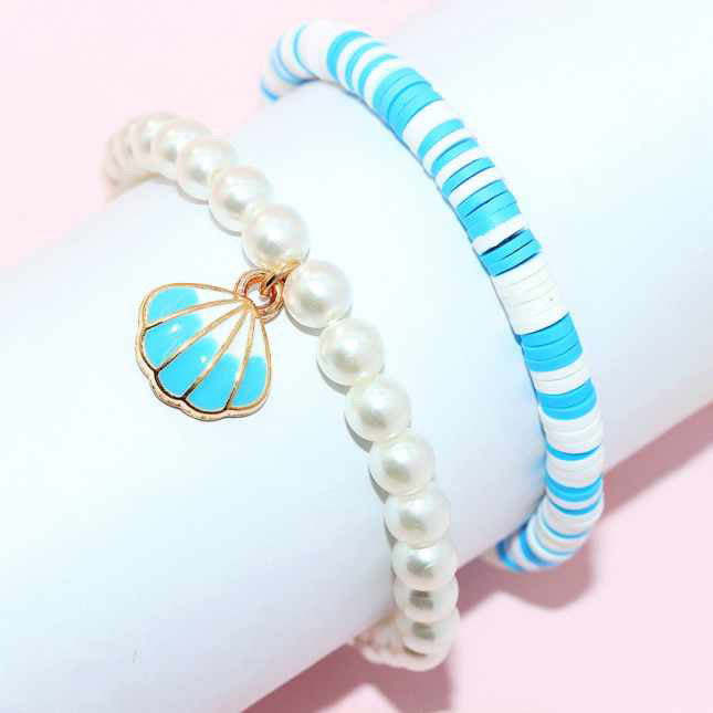 Bracelet - Whale Tail Set