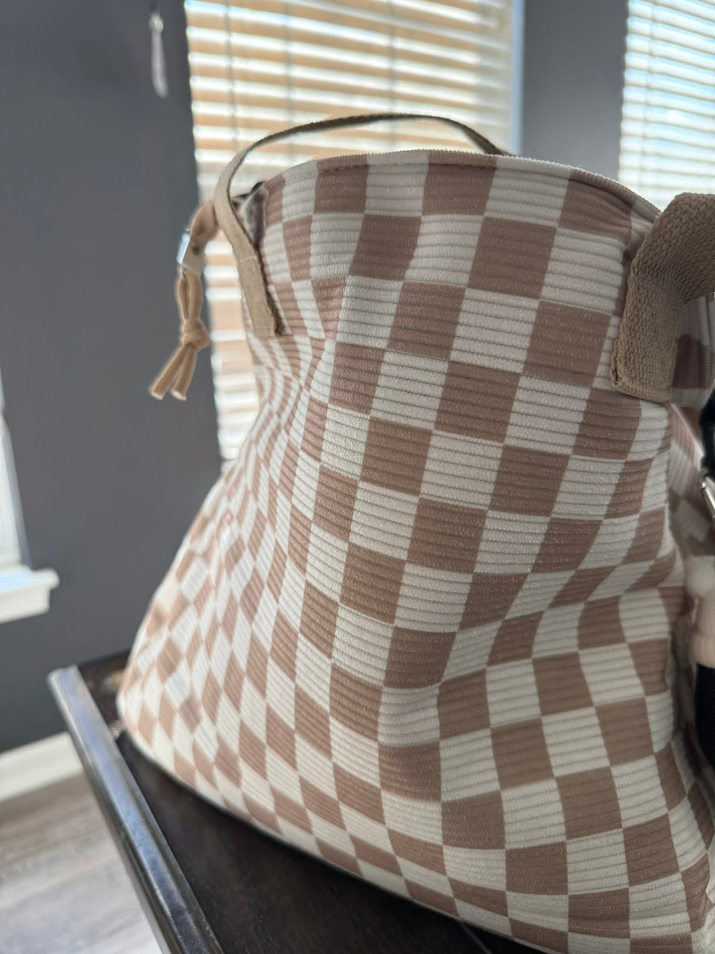 Caitlin Handbag - Corduroy Checker - PREORDER 3/4-3/7