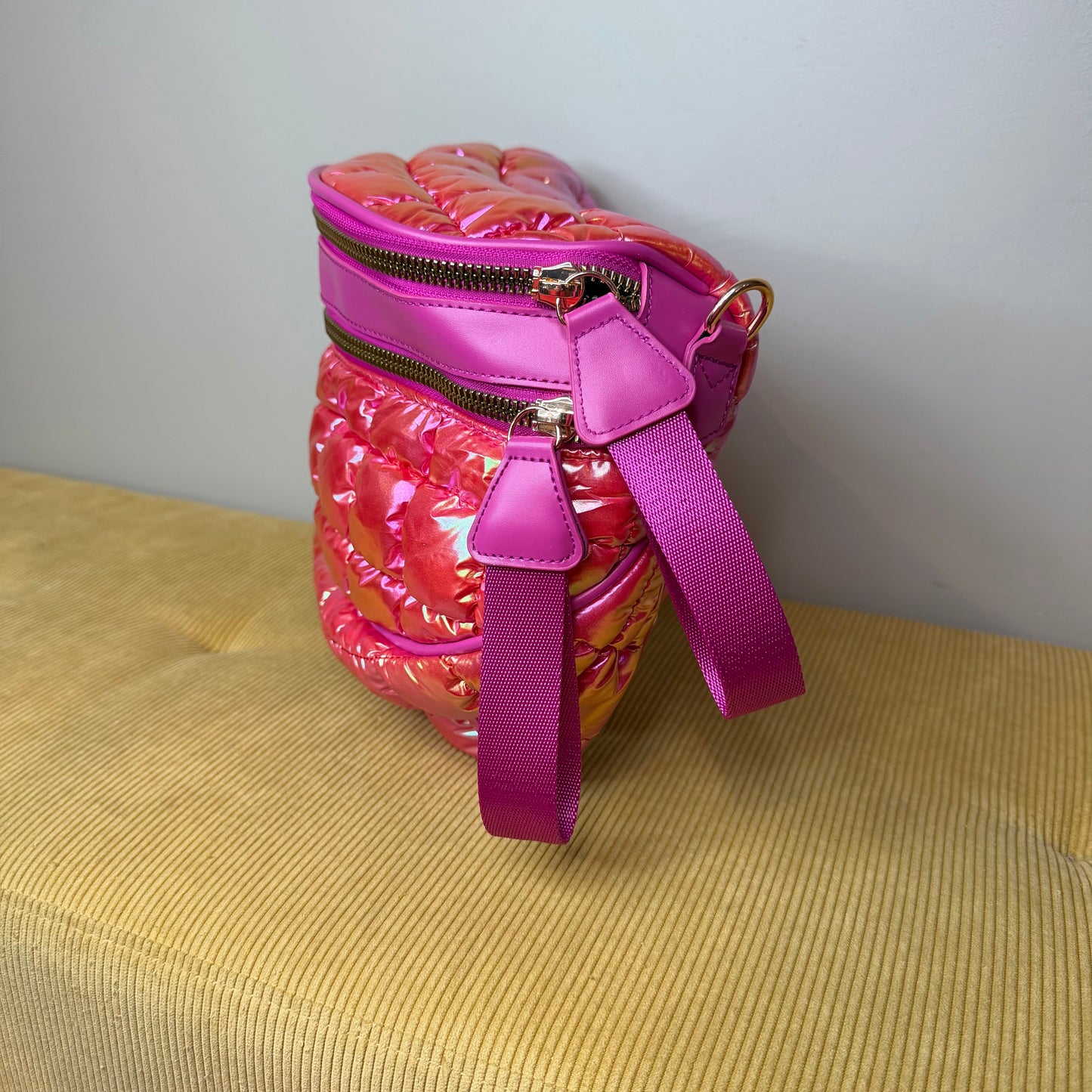 The Roni Nylon Crossbody - Puffer