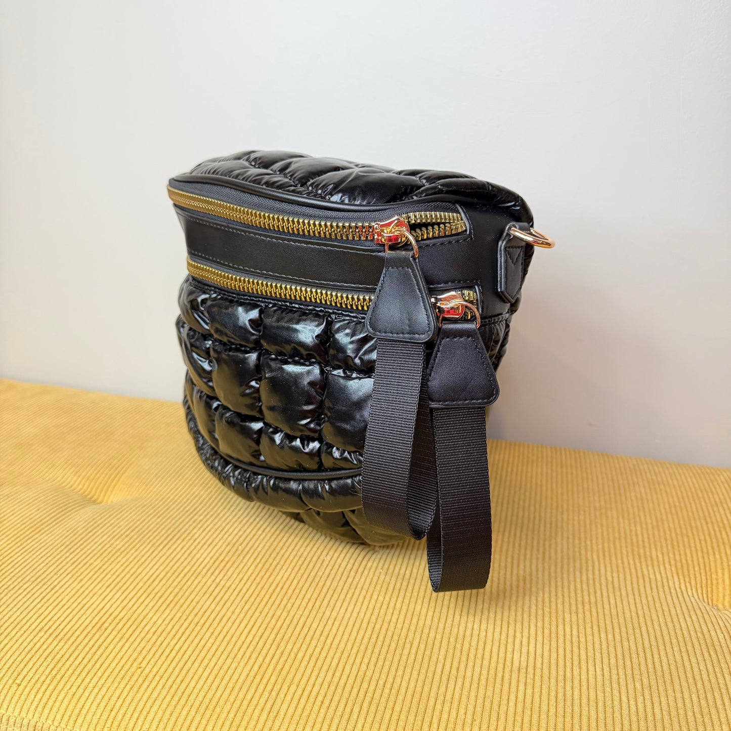 The Roni Nylon Crossbody - Puffer