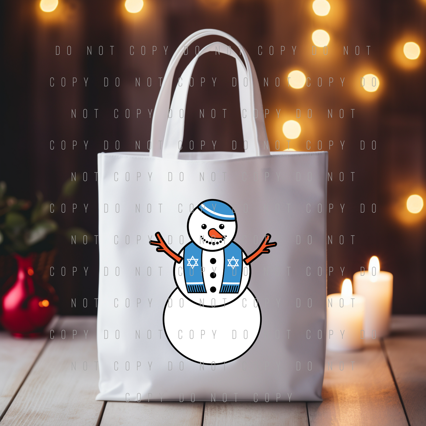 Tote Bag - Christmas & Hanukkah - PREORDER