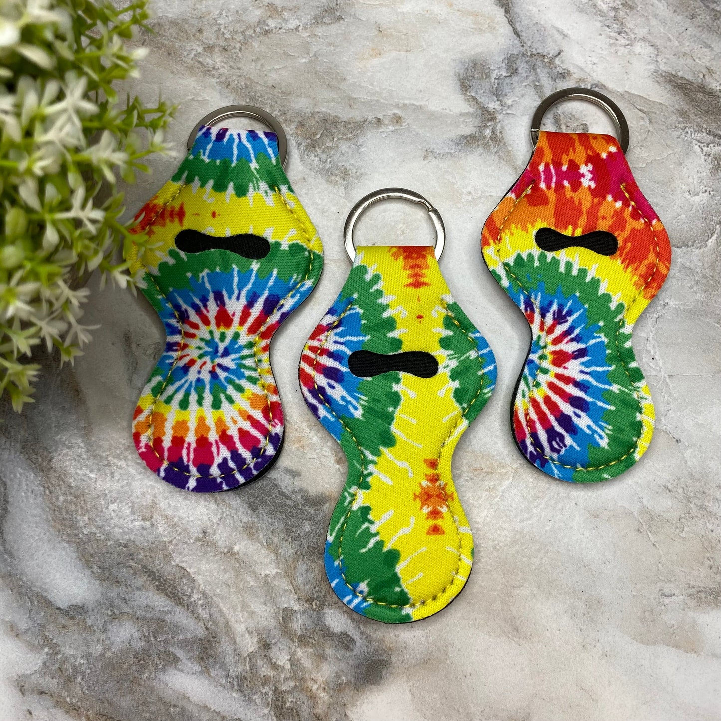 Lip Balm Chapstick Holder - #22 - Tie Dye