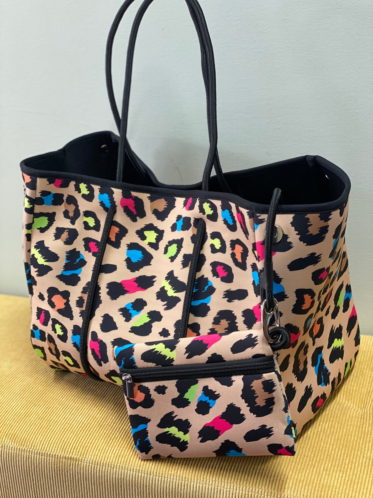 Neoprene Tote - Rainbow Animal