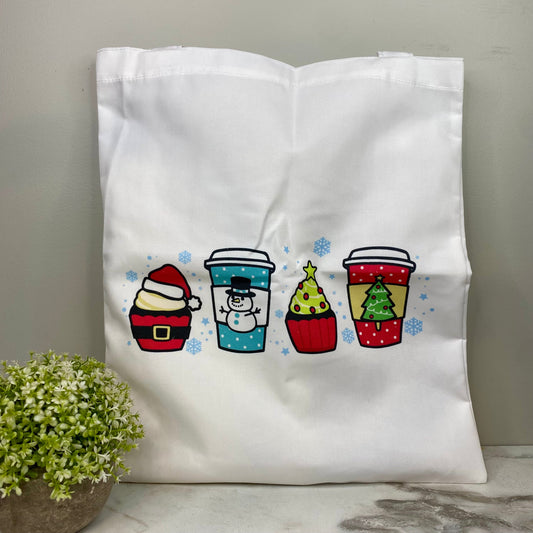 Tote Bag - Christmas - #16 - Coffee