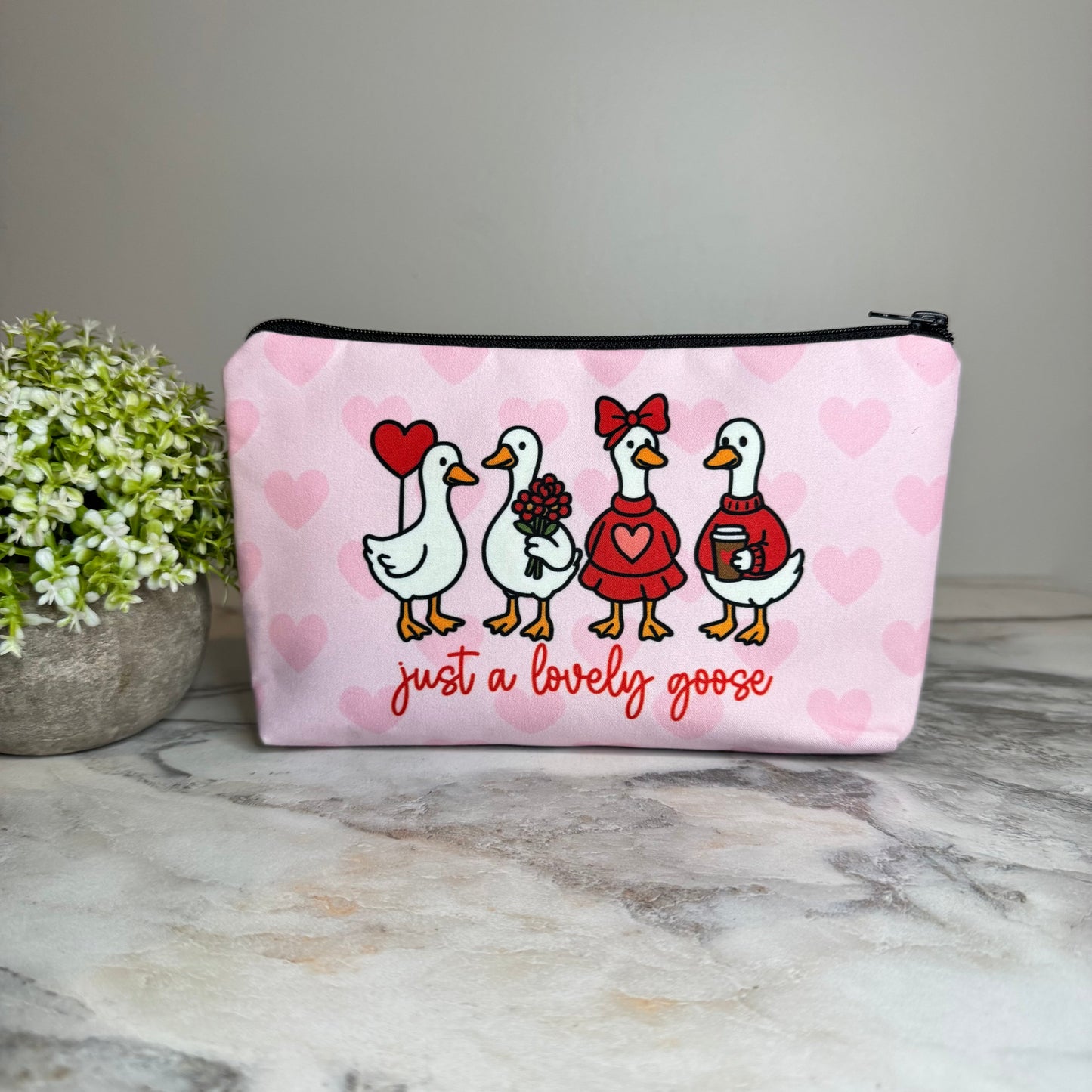 Pouch - Valentine’s Day - Lovely Goose