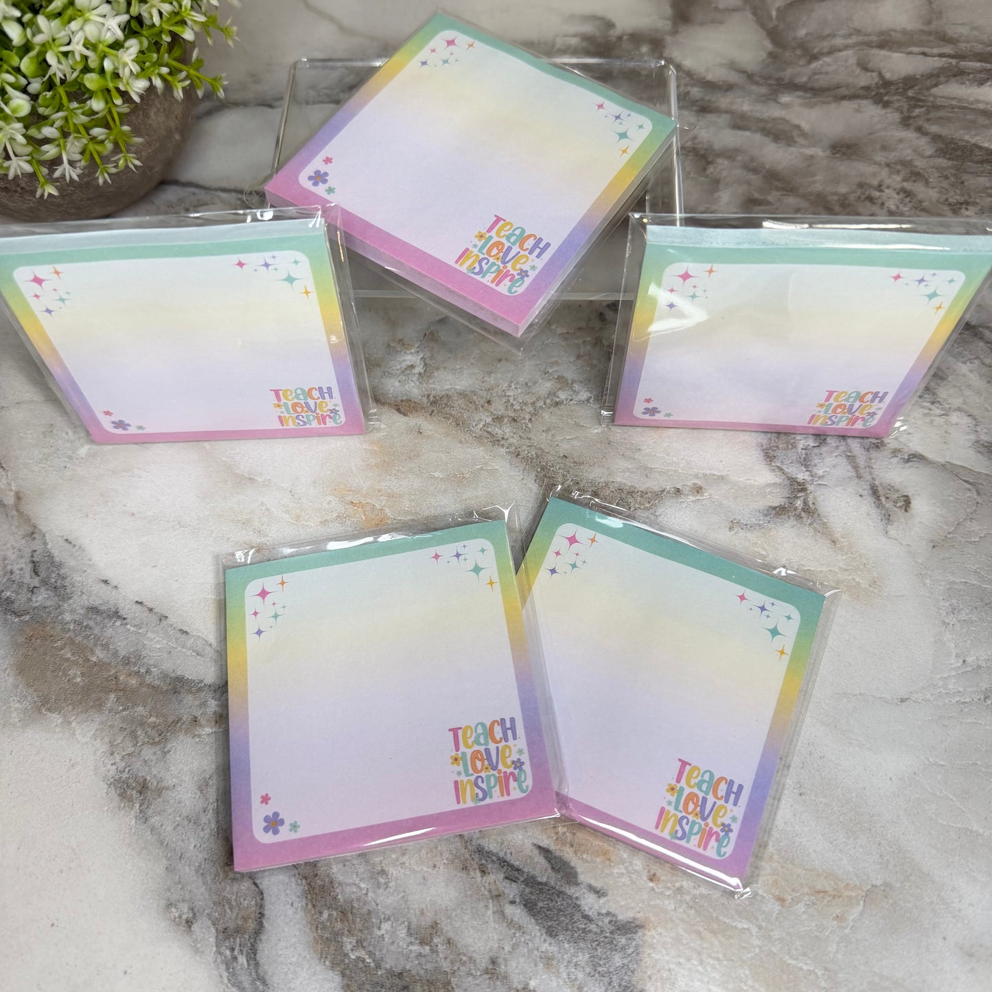 The Sticky Note Collection - Teach Teacher Love Inspire