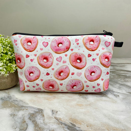 Pouch - Hearts Donuts