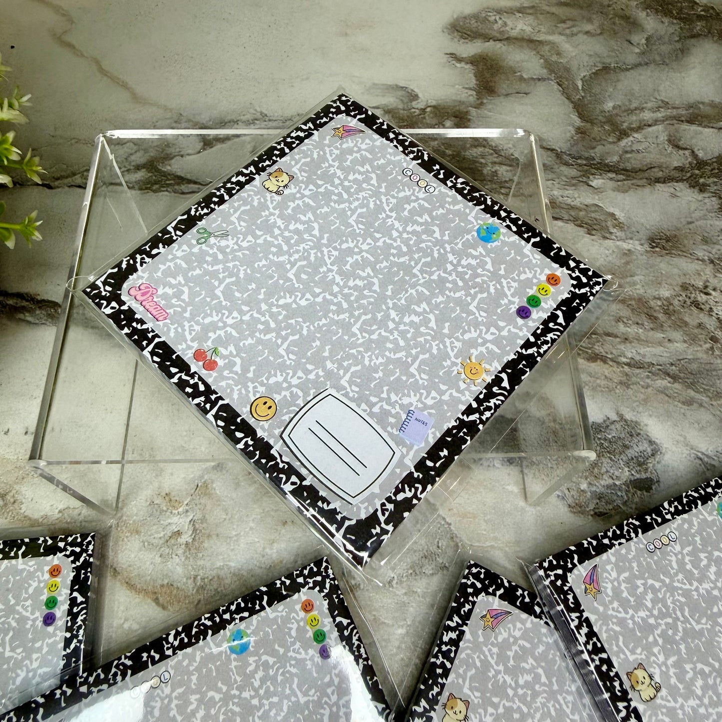 The Sticky Note Collection - Teacher Composition Notebook