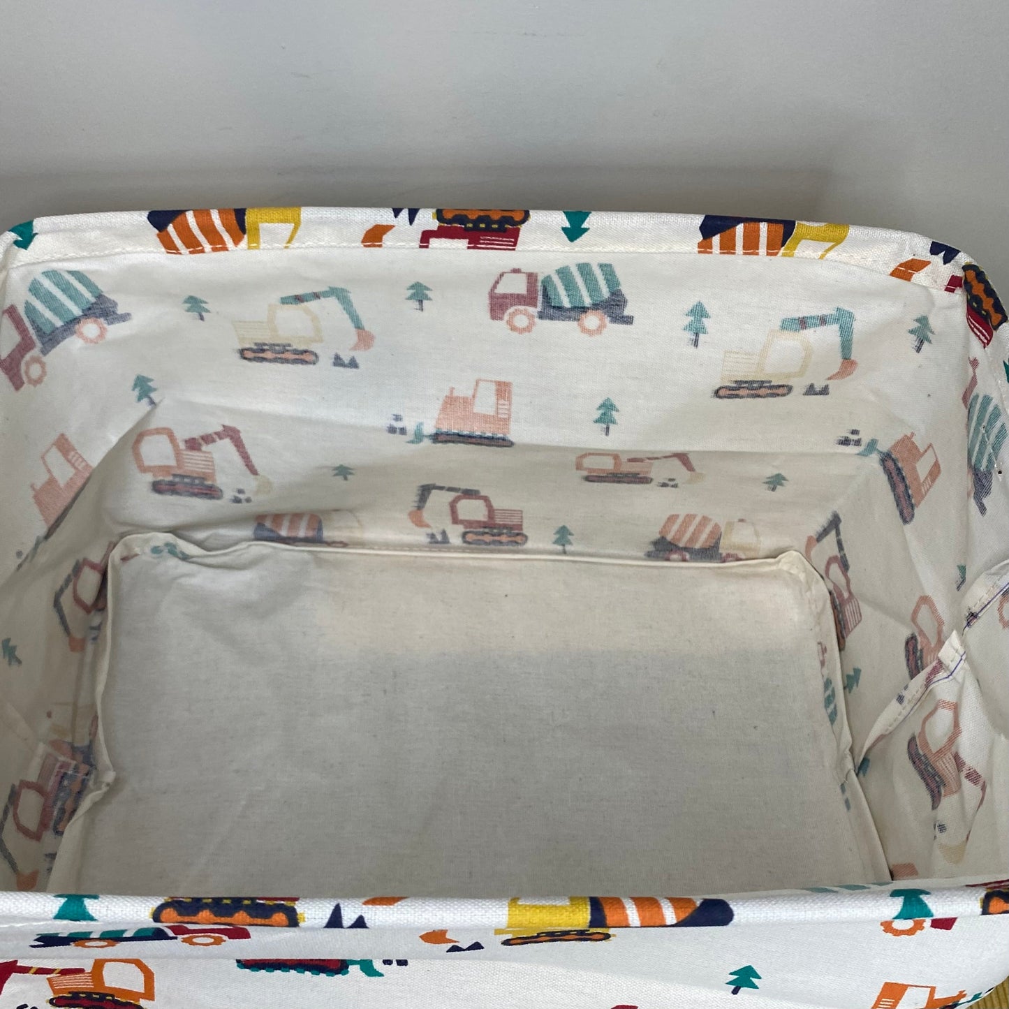 Pop Up Canvas Basket - Trucks