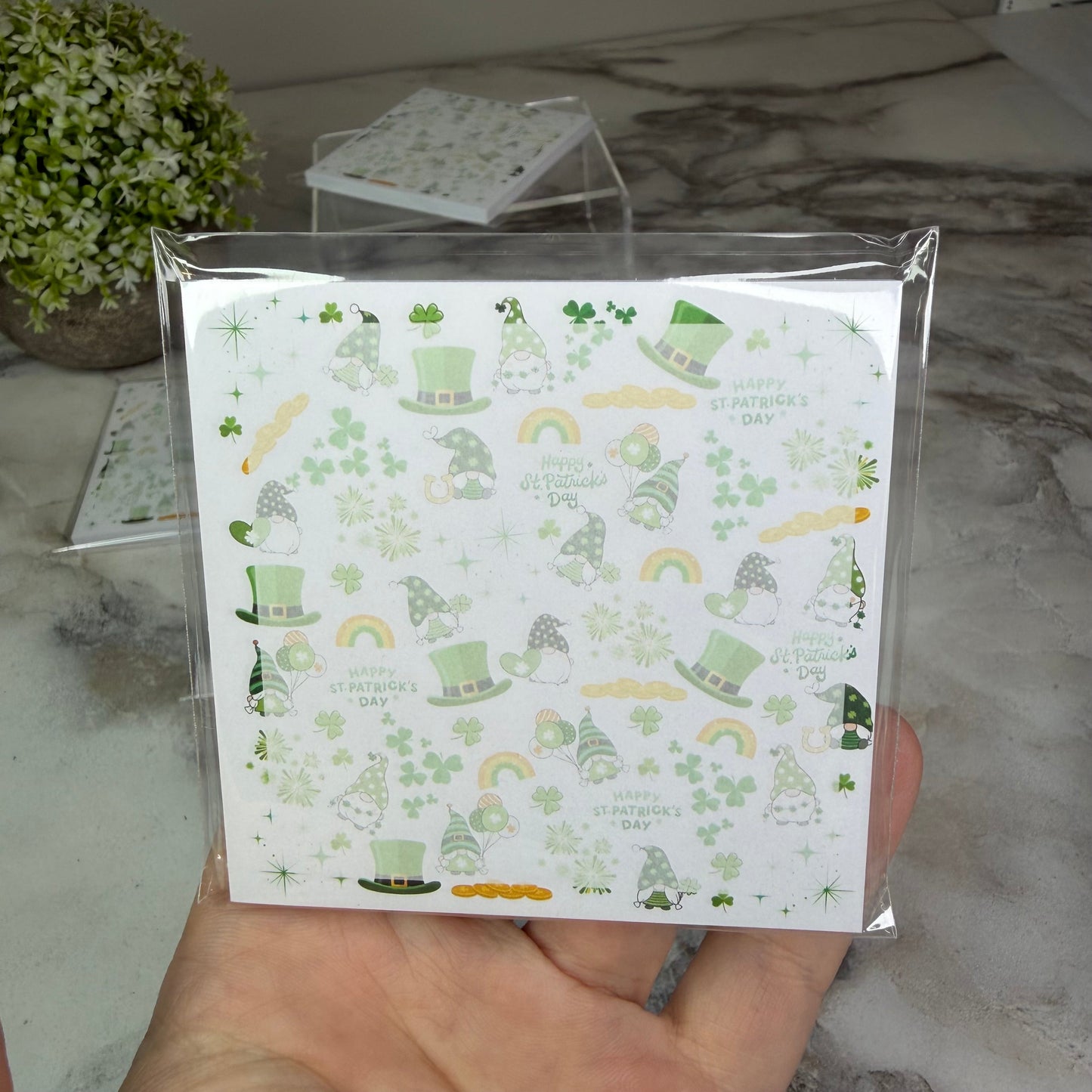 The Sticky Note Collection - St. Patrick’s Day - Gnome