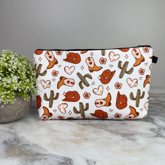 Pouch - Cowboy Boot Cactus