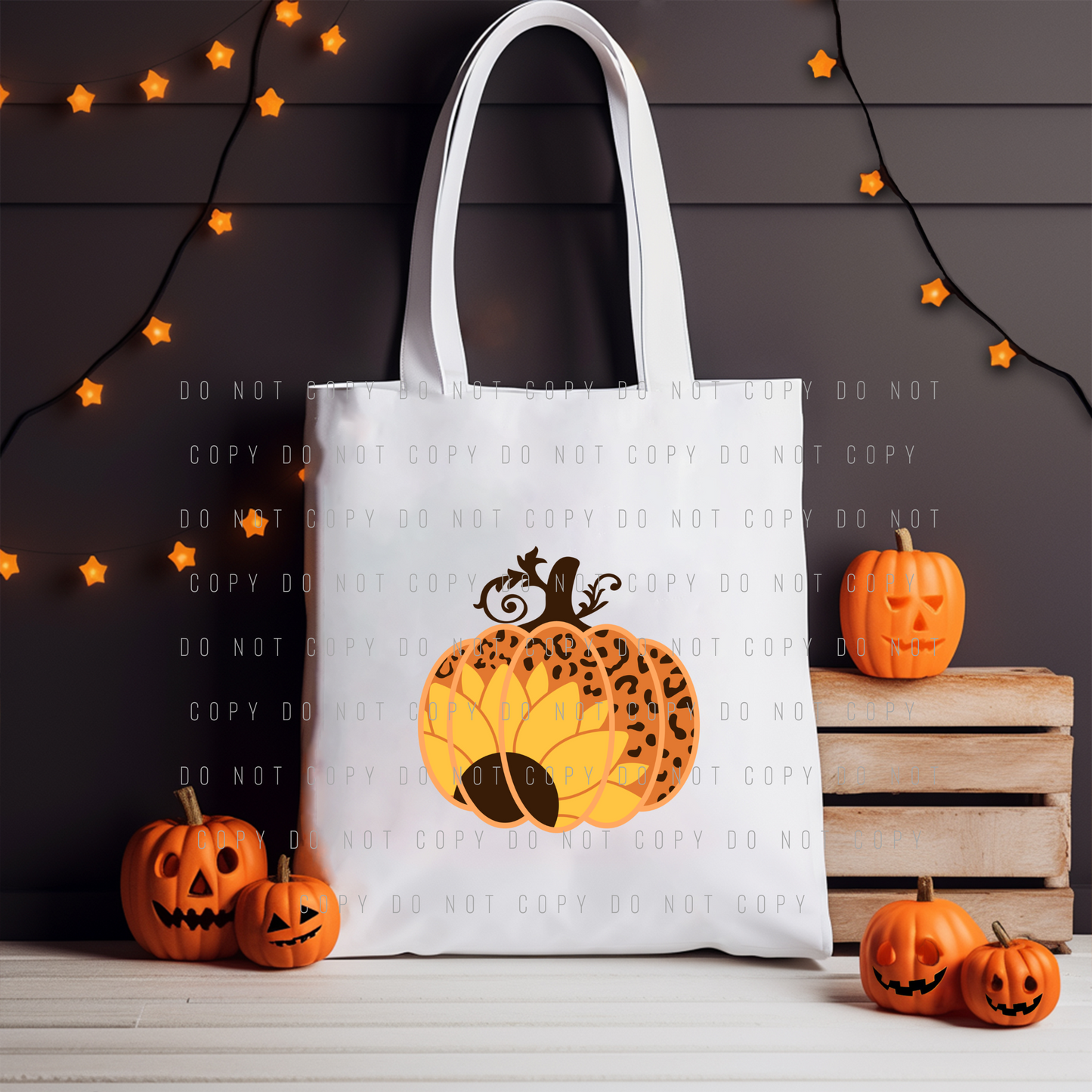 Tote Bag - Sunflower Pumpkin