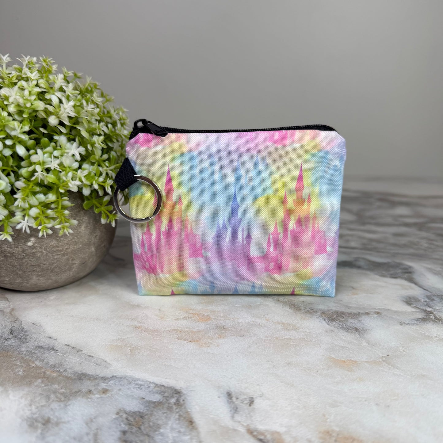 Mini Pouch - Castle Pastel