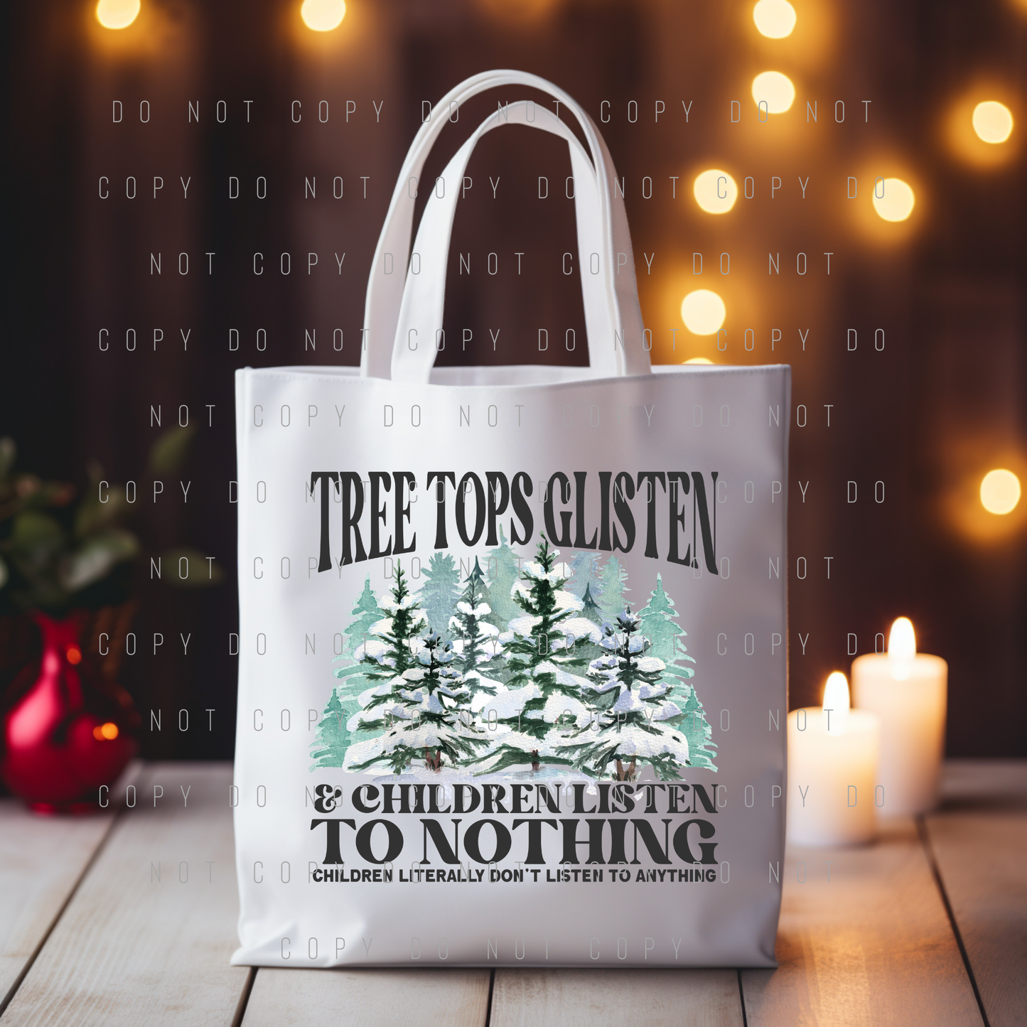 Tote Bag - Christmas & Hanukkah - PREORDER