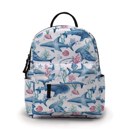 Mini Backpack - Sharks, Under The Sea