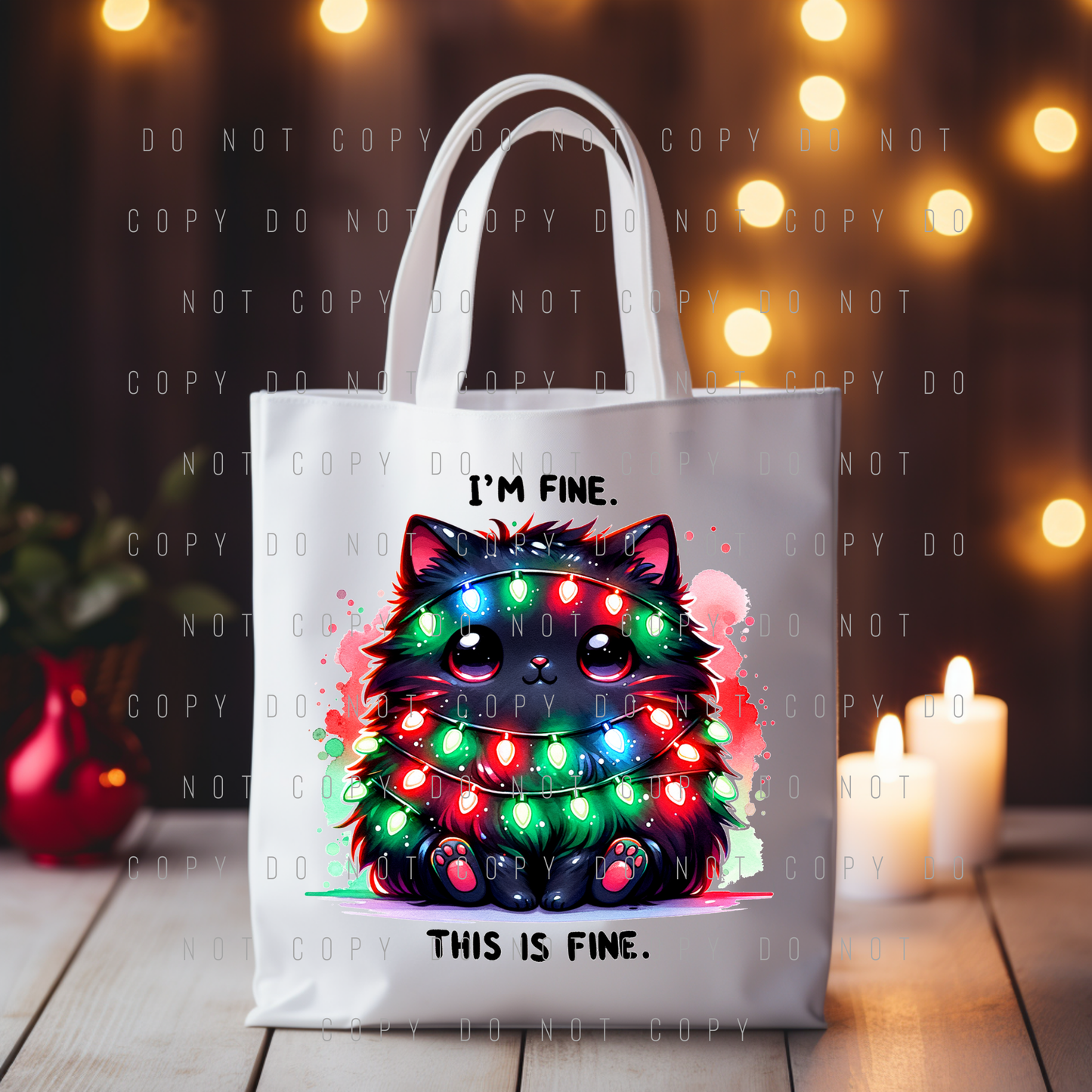 Tote Bag - Christmas & Hanukkah - PREORDER