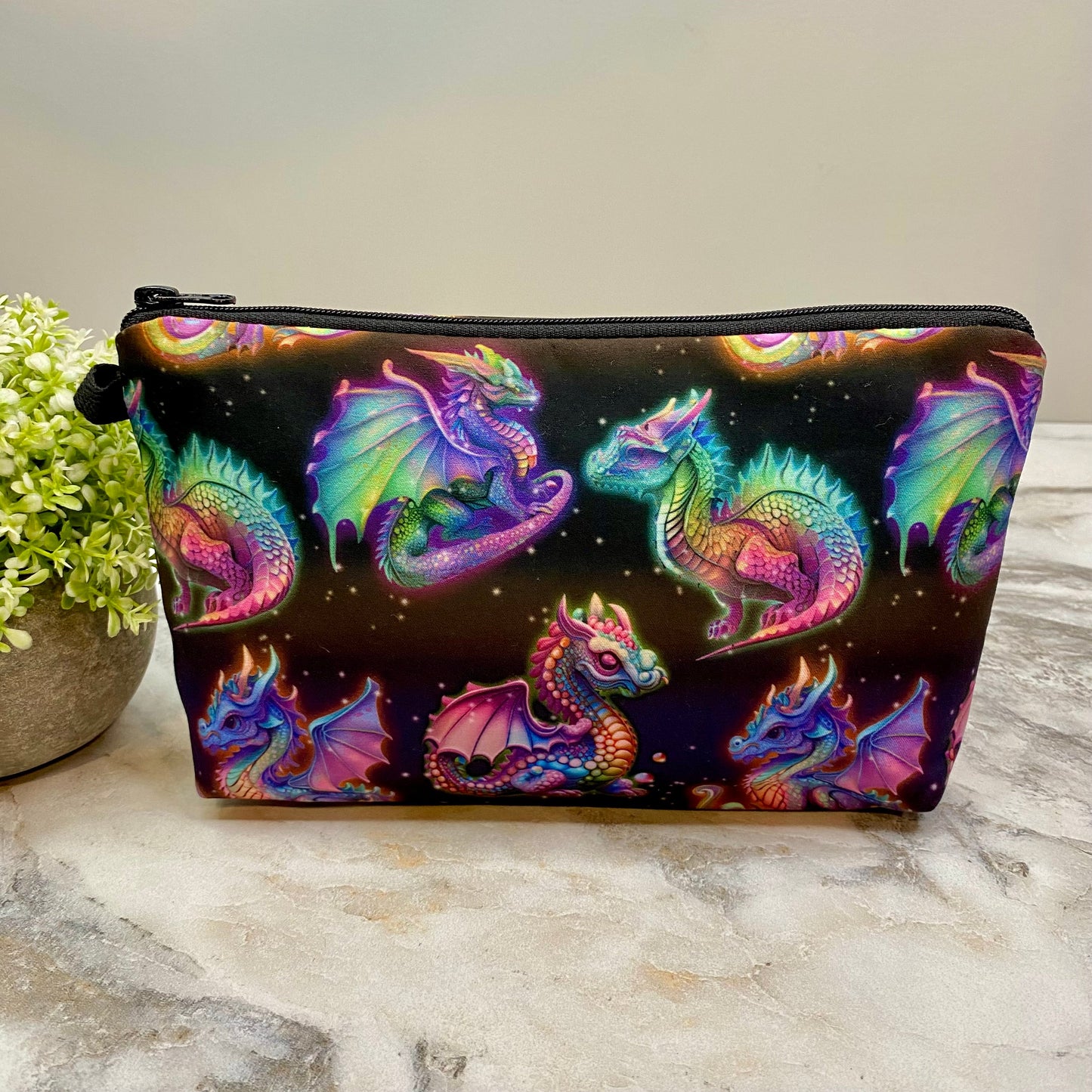 Pouch - Dragon Rainbow