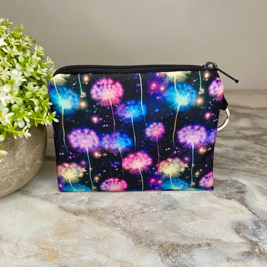 Mini Pouch - Rainbow Dandelion