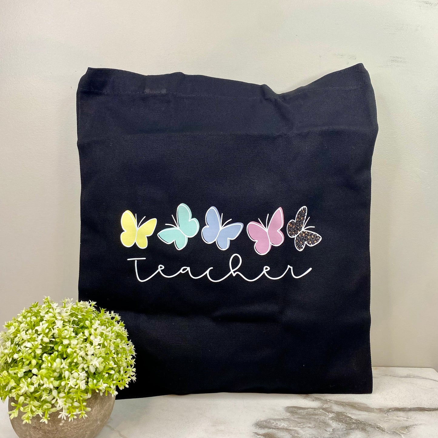 Tote Bag - Teacher Butterfly