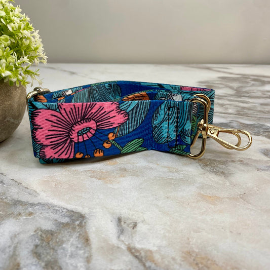 Replacement Strap - Blue Floral