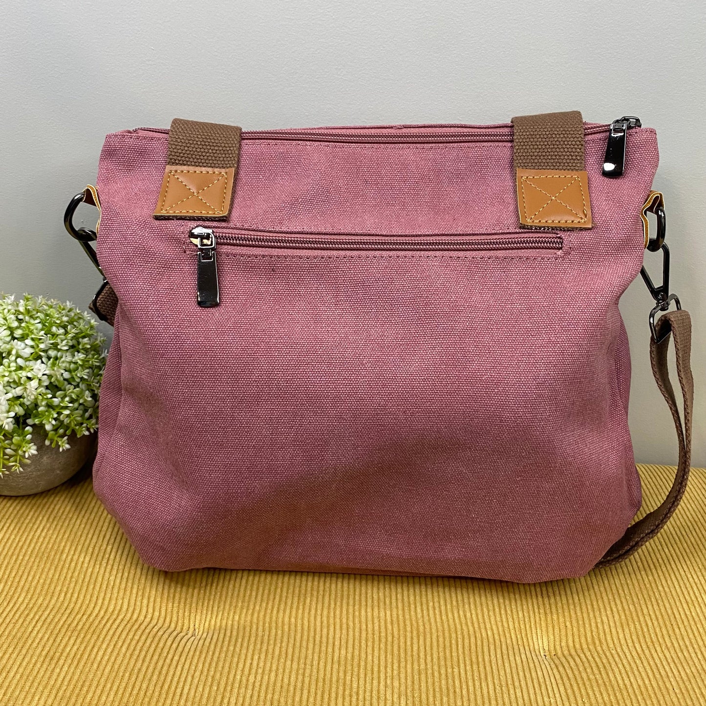 Caitlin - Canvas Satchel