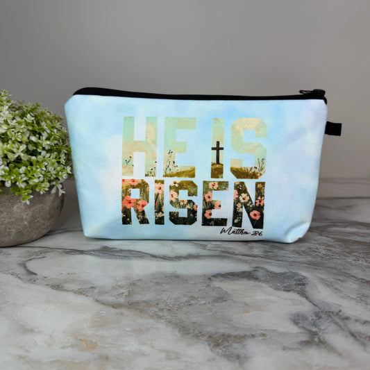 Pouch - Easter Religious - He Is Risen