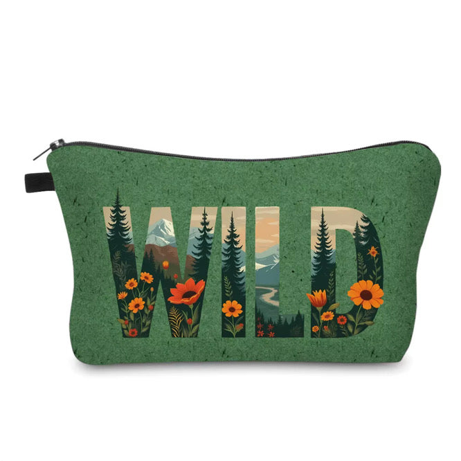 Pouch - Wild Outdoors Floral Mountain