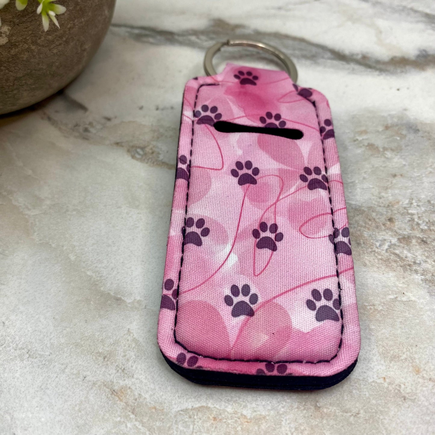 Lip Balm Chapstick Holder - Paw Print #3