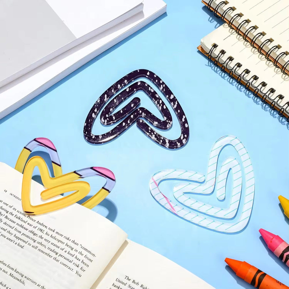 Jumbo Paperclip - Heart Composition Notebook - PREORDER