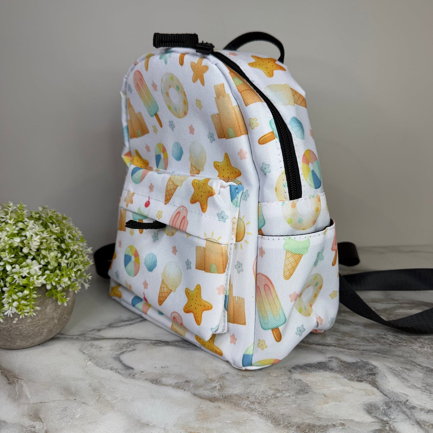 Mini Backpack - Sand Castle
