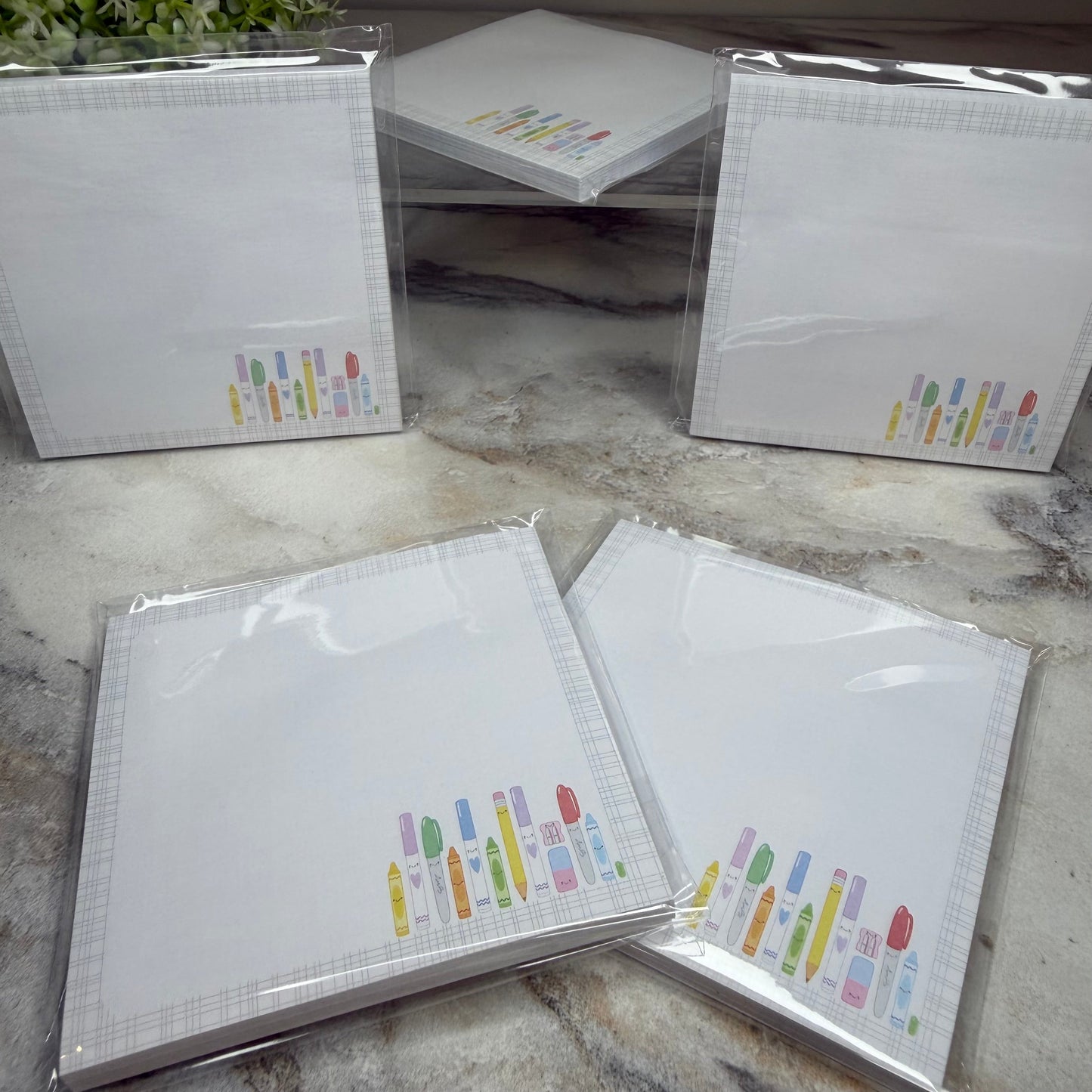 The Sticky Note Collection - Teach Teacher Writing Pen Pencil Utensils