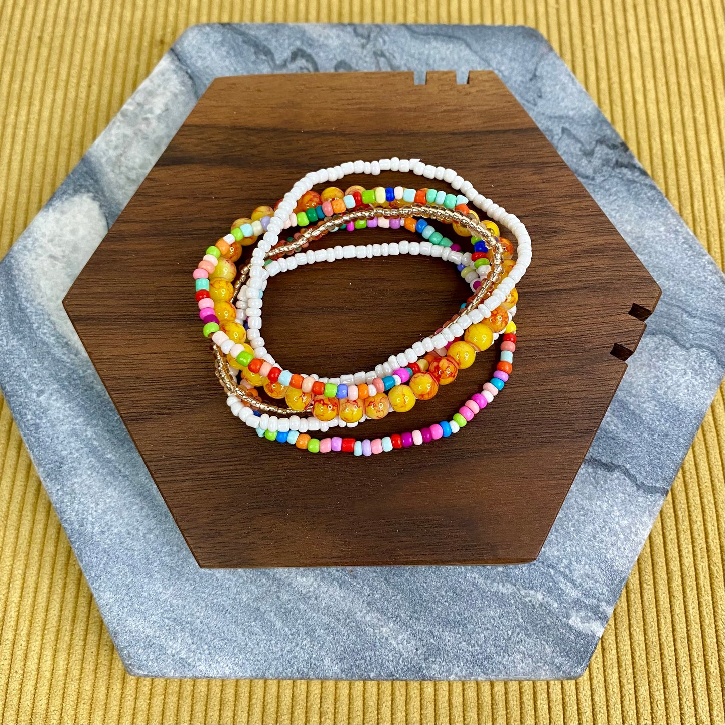 Bracelet Pack - Small Bead & Marble