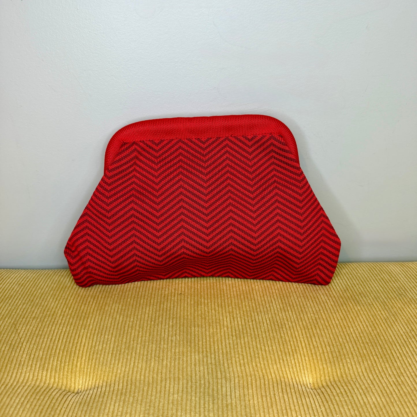 Emma Travel Clutch - Stripes + Chevron