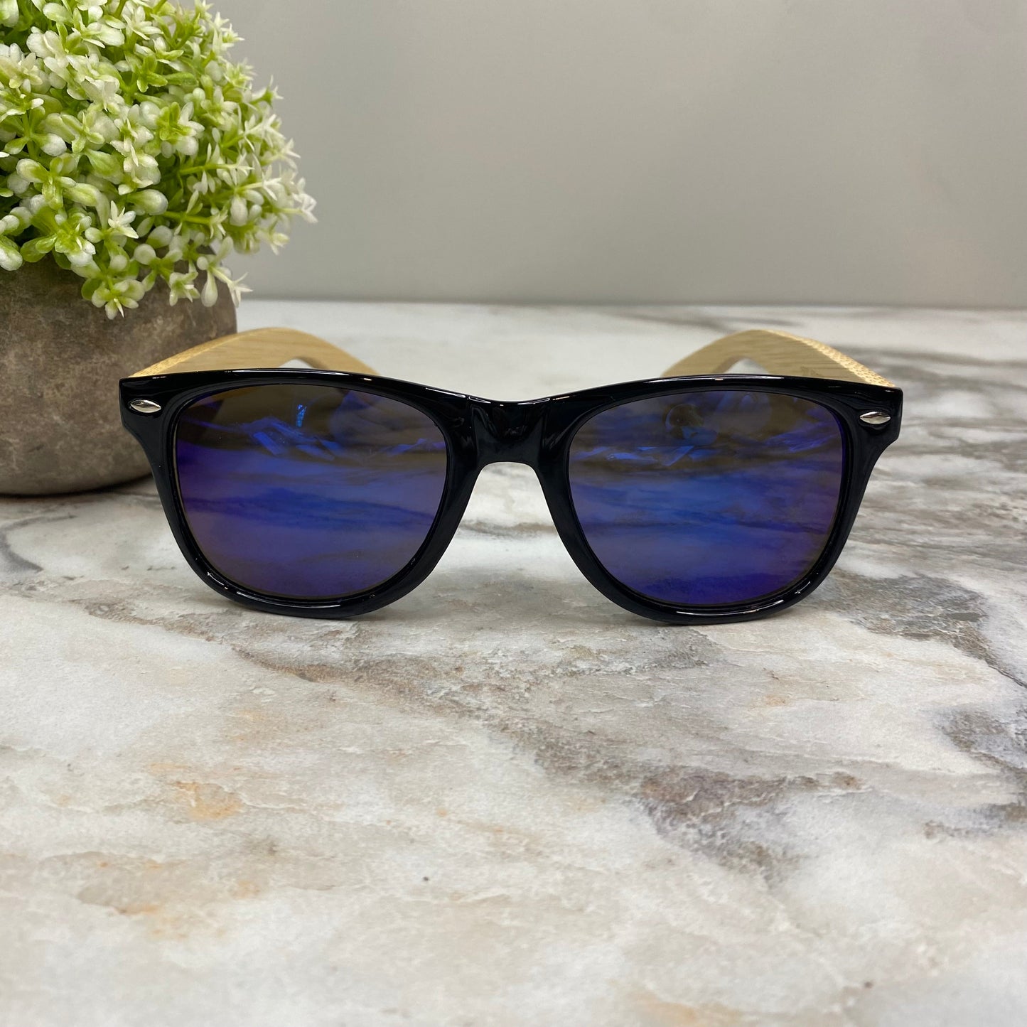 Sunglasses - Style A - Black Blue