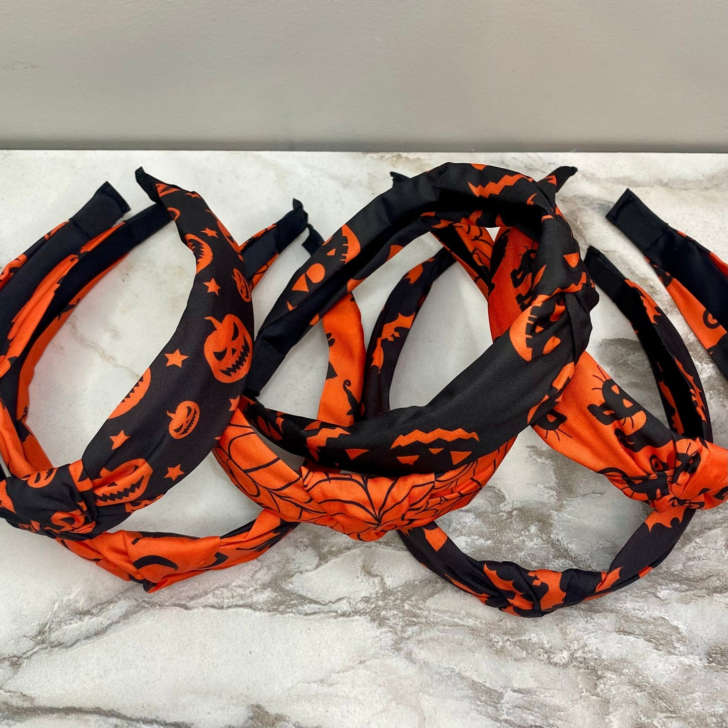 Headband - Halloween - Orange & Black