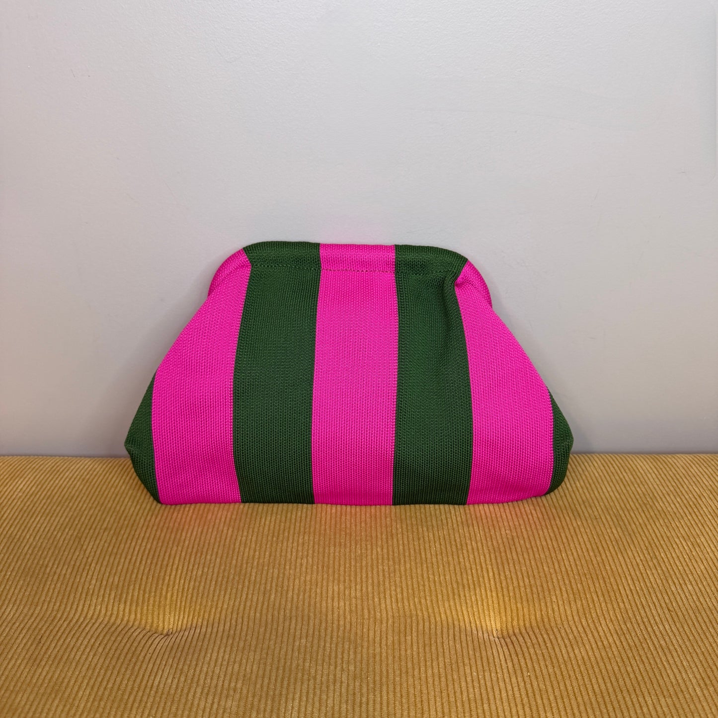 Emma Travel Clutch - Stripes + Chevron