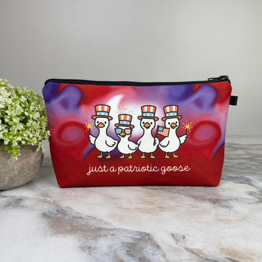 Pouch - America - Patriotic Goose
